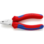 Knipex mini kombi-tang 08 05 110 combinatietang (rood blauw, lengte 110mm)