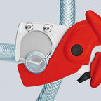 Knipex pijpsnijder 9020185 (rood)