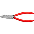 Knipex platbuigtang zwart geatramenteerd met kunststof bekleed 160 mm - 2001160