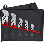 Knipex sleuteltangenset 00 19 55 s4, 5-delig (rood, incl. roltas)
