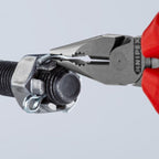 Knipex spitsbek combinatietang vde 0826145 (rood geel, geïsoleerd tot 1000 v)