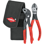 Knipex tangenset 00 20 72 v02 (rood zwart, 2-delig)