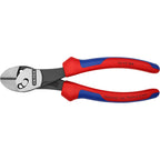 Knipex twinforce zijsnijtang 7372180 kniptang (rood blauw)
