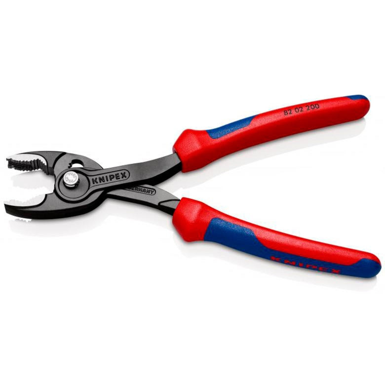 Knipex twingrip voorgrijptang 82 02 200 (rood blauw)