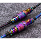 Keychron Premium Coiled Aviator Cable Rainbow Plated Blac