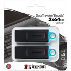 Kingston DataTraveler Exodia 64 GB 2 pack