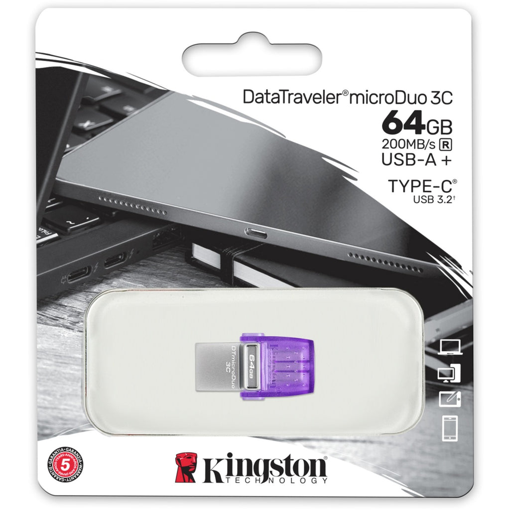 Kingston DataTraveler microDuo 3C 64 GB