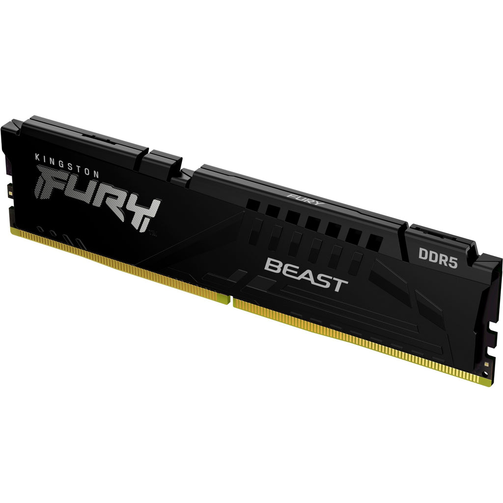 Kingston fury 16 gb ddr5-5200 (1x 16 gb) werkgeheugen (zwart, kf552c40bb-16, beast)