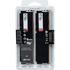 Kingston fury 32 gb ddr5-5600 (2x 16 gb) kit werkgeheugen (zwart, kf556c40bbk2-32, beast, xmp)