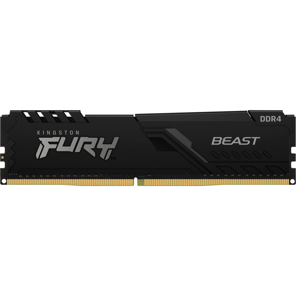 Kingston fury 8 gb ddr4-3200 (1x 8 gb) werkgeheugen (zwart, kf432c16bb 8, beast)
