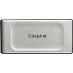 Kingston xs2000 portable 2 tb externe ssd (zilver zwart, sxs2000 2000g, usb-c 3.2 (20 gbit s))