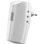 Klikaanklikuit acdb-8000bc plug-in draadloze deurbelset met zender (wit)