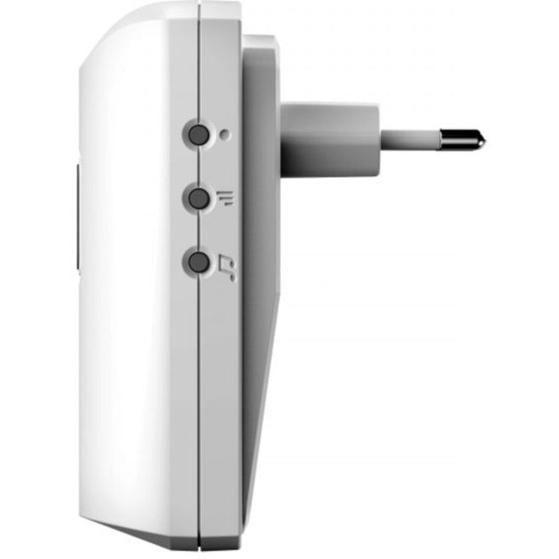 Klikaanklikuit acdb-8000c (230v) plug-in draadloze deurbel (wit)