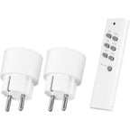 Klikaanklikuit compact wireless socket switch set apc2-2300r schakelaar (wit)