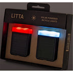 LITTA verlichtingsset zonne-energie zwart