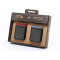 LITTA verlichtingsset zonne-energie zwart