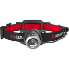 Ledlenser hoofdlamp h8r ledverlichting (zwart rood, 600 lm, 6000 - 8000k)
