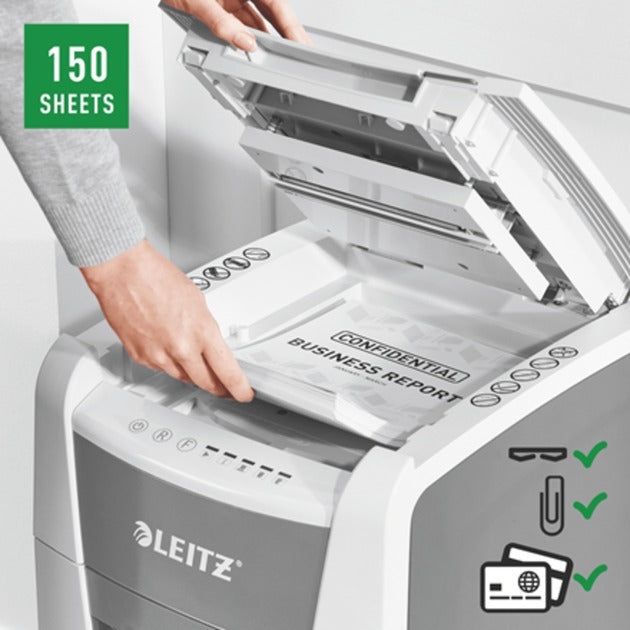 Papiervernietiger leitz iq wit
