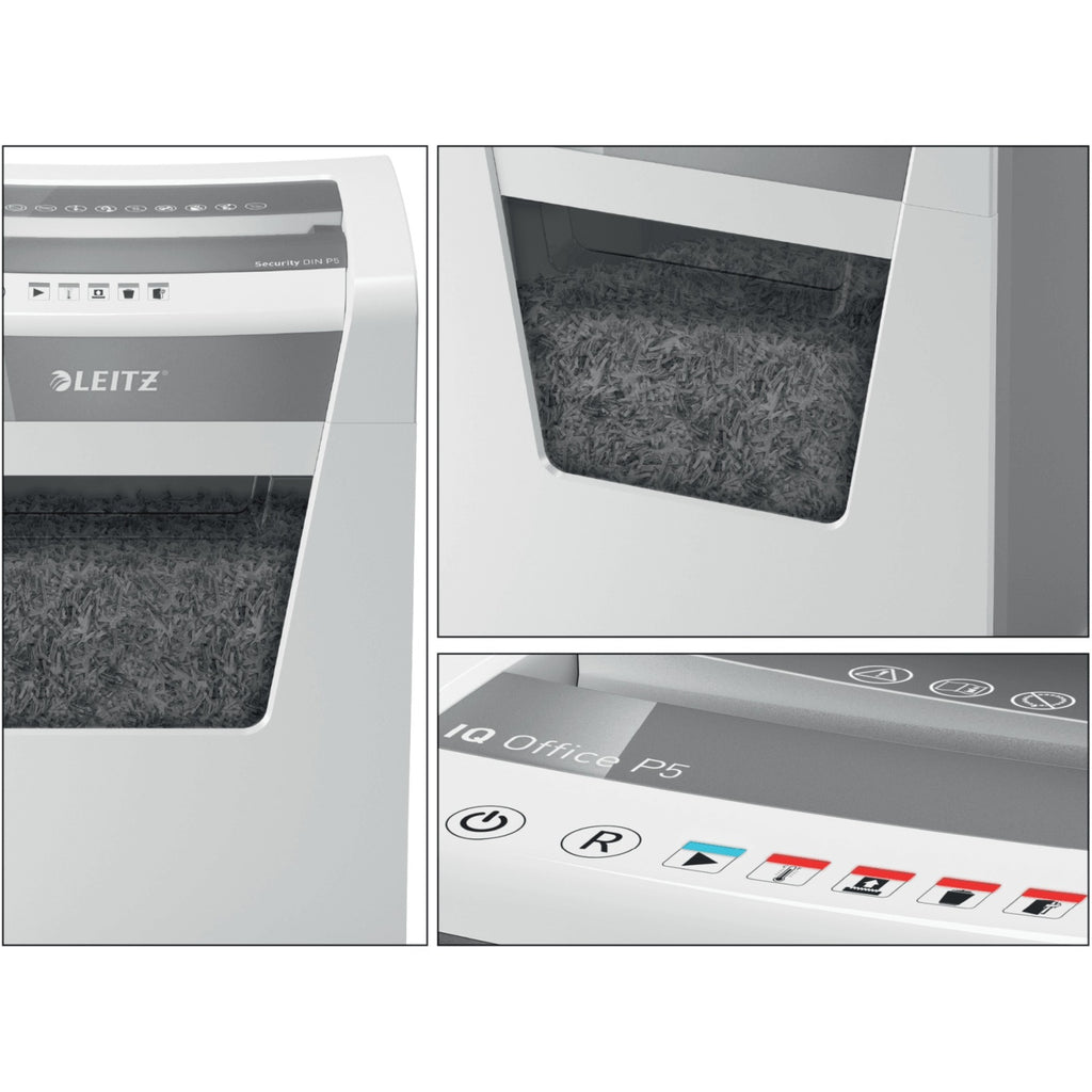 Leitz papierversnipperaar iq office p5