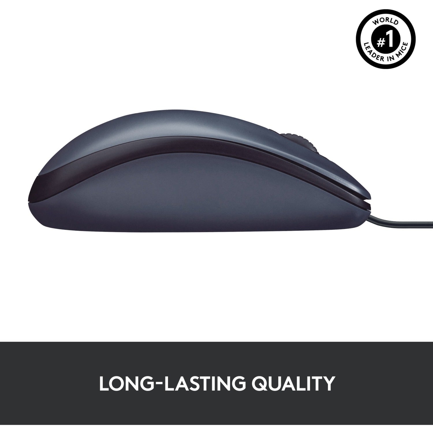 Logitech muis 910-003357 kunststof zwart