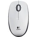 Logitech b100 optical usb mouse for business (wit, 800 dpi)