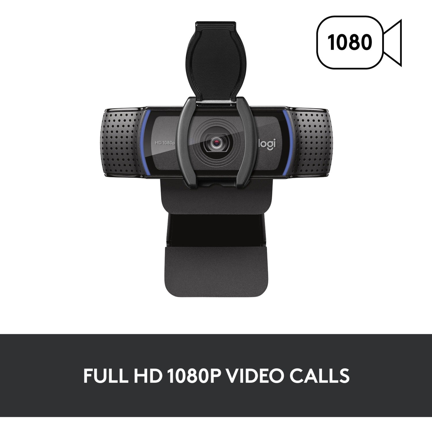 Logitech c920s pro hd webcam (zwart)