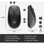 Logitech M190 Full-size wireless mouse