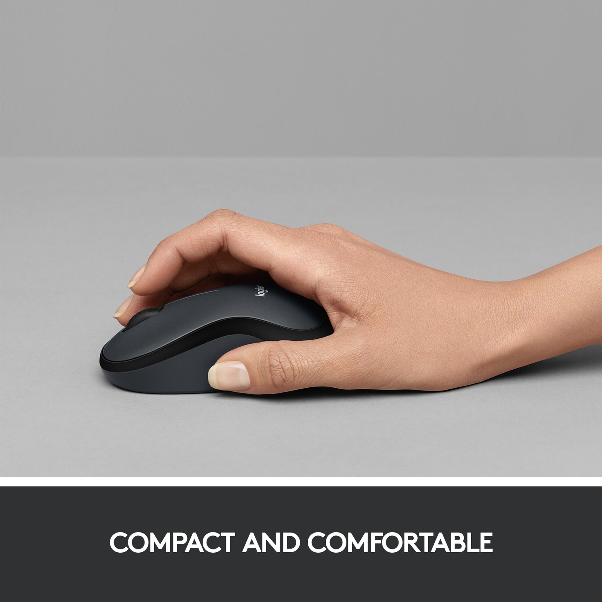 Logitech m220 silent muis (grijs, 1000 dpi)