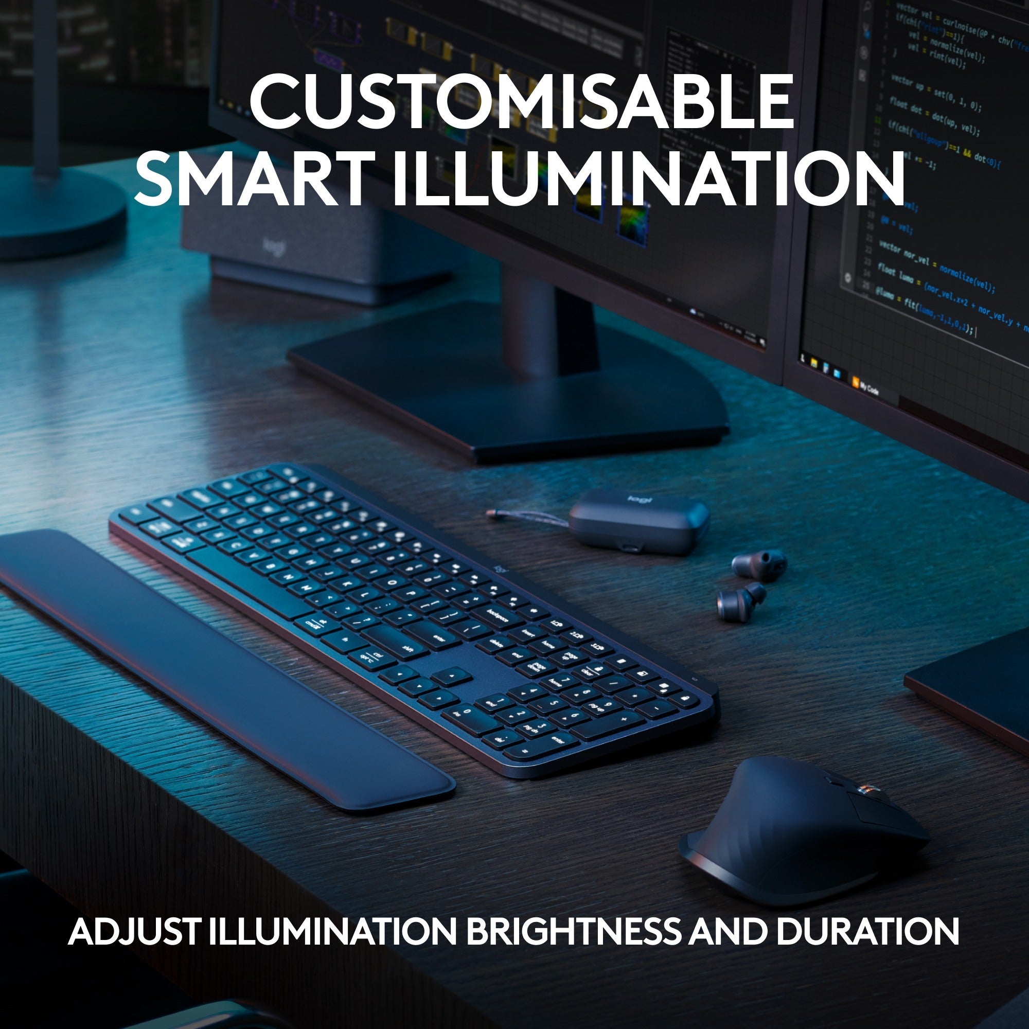 Logitech MX Keys S Plus Advanced Wireless Illuminated Keybo