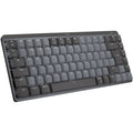 Logitech mx mechanical mini, toetsenbord (zwart grijs, us-international, gl tactile, bluetooth low energy)
