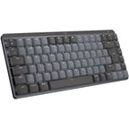 Logitech mx mechanical mini, toetsenbord (zwart grijs, us-international, gl tactile, bluetooth low energy)
