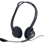 Pc headset logitech 960 zwart stereo binaural