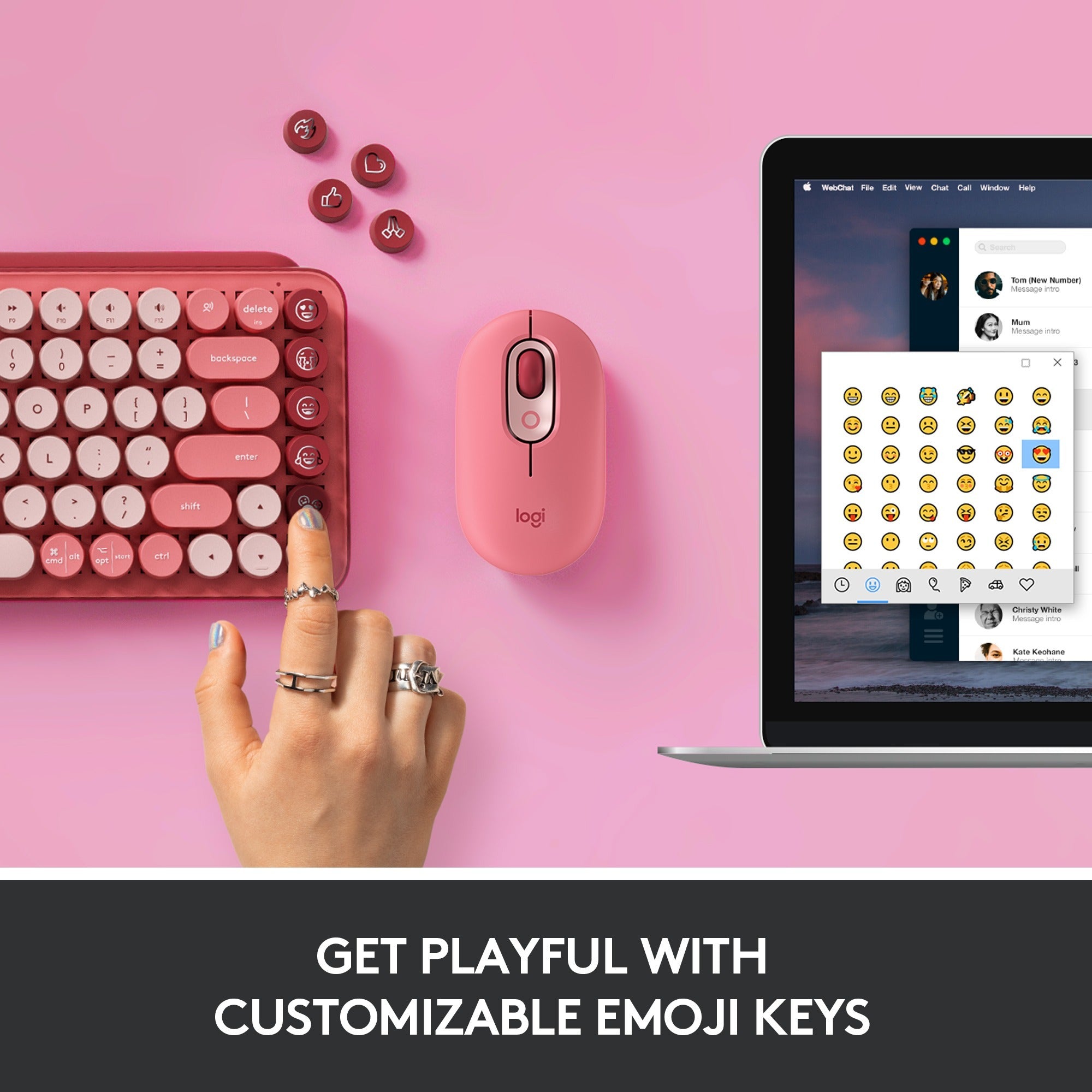 Logitech Logitech POP Keys HEARTBREAKER