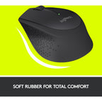 Logitech wireless mouse m280 (zwart, 1000 dpi)