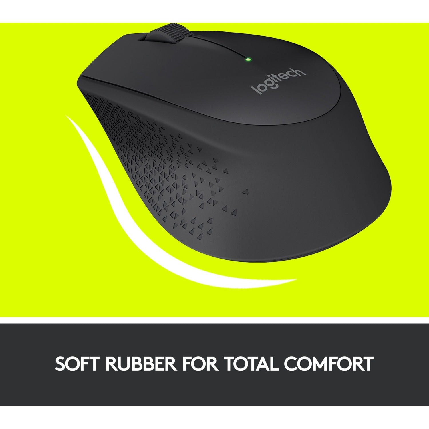 Logitech wireless mouse m280 (zwart, 1000 dpi)