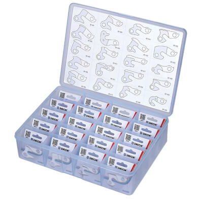 Union derailleur pad-haken set dropout set incl.screws