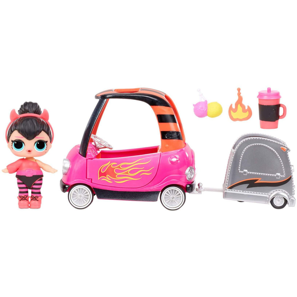 MGA Entertainment Surprise! Furniture with Doll BB Auto Sho