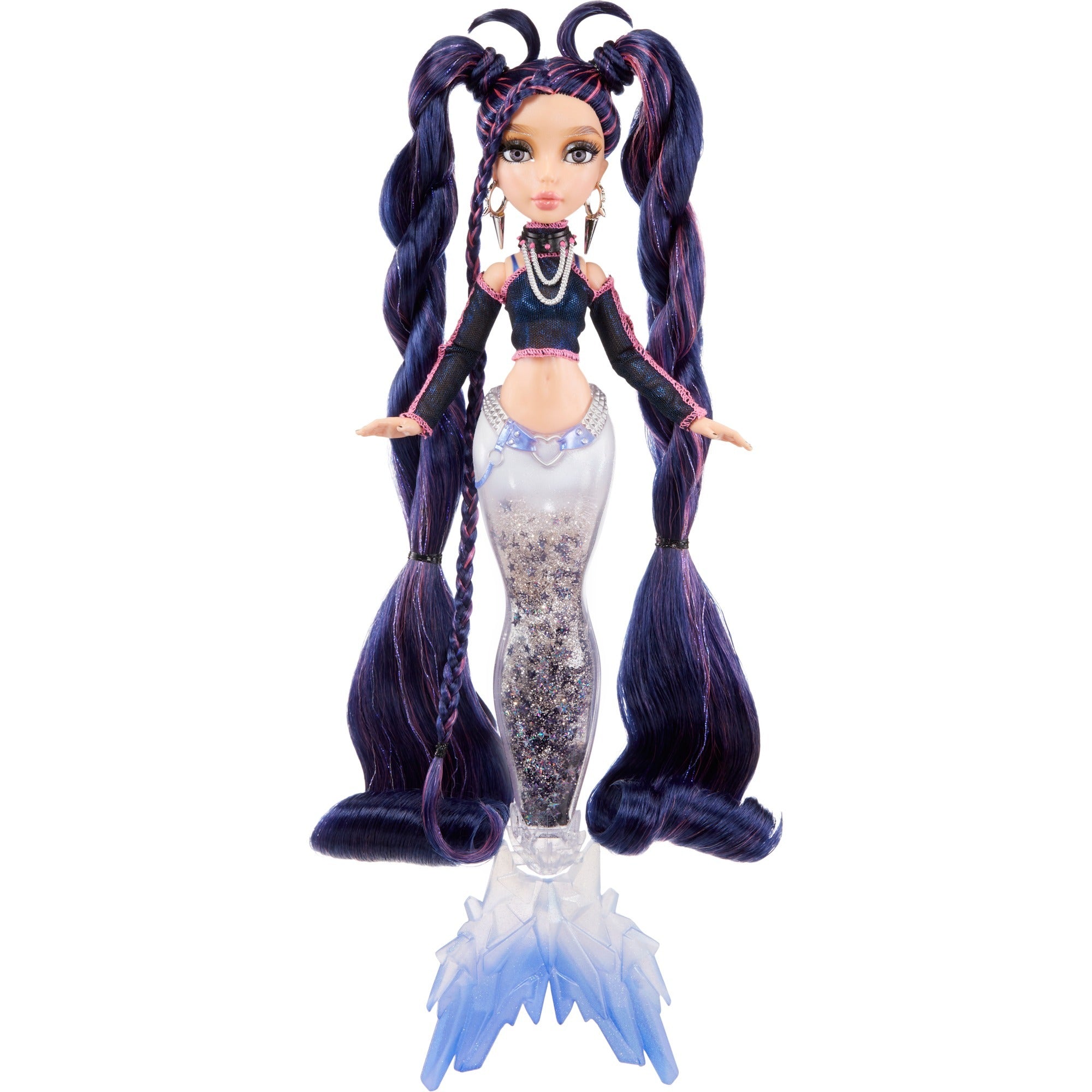 MGA Entertainment Mermaze Mermaidz Color Change Winter Waves Nera