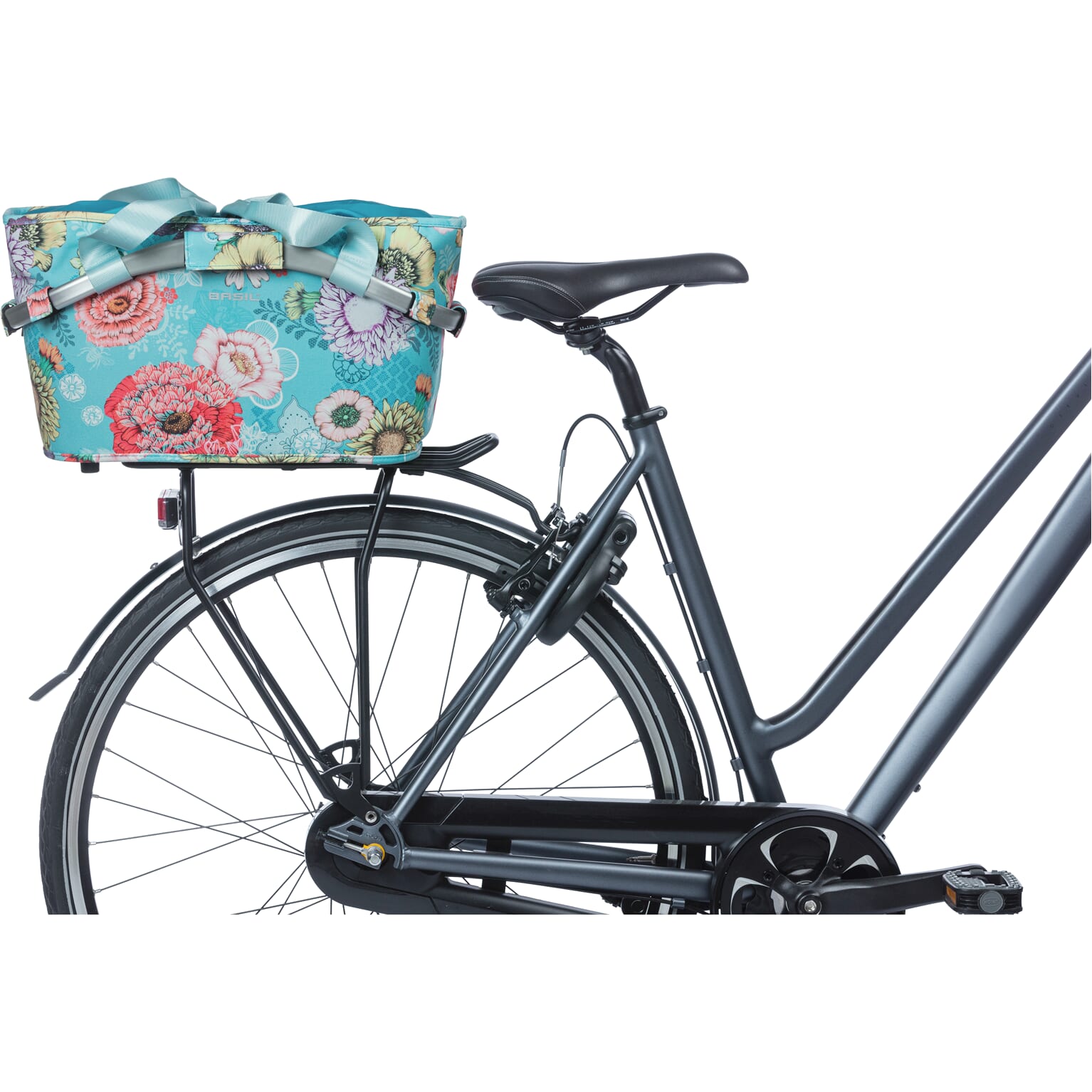 Basil Bloom Field Carry all MIK – fietsmand – achterop - blauw
