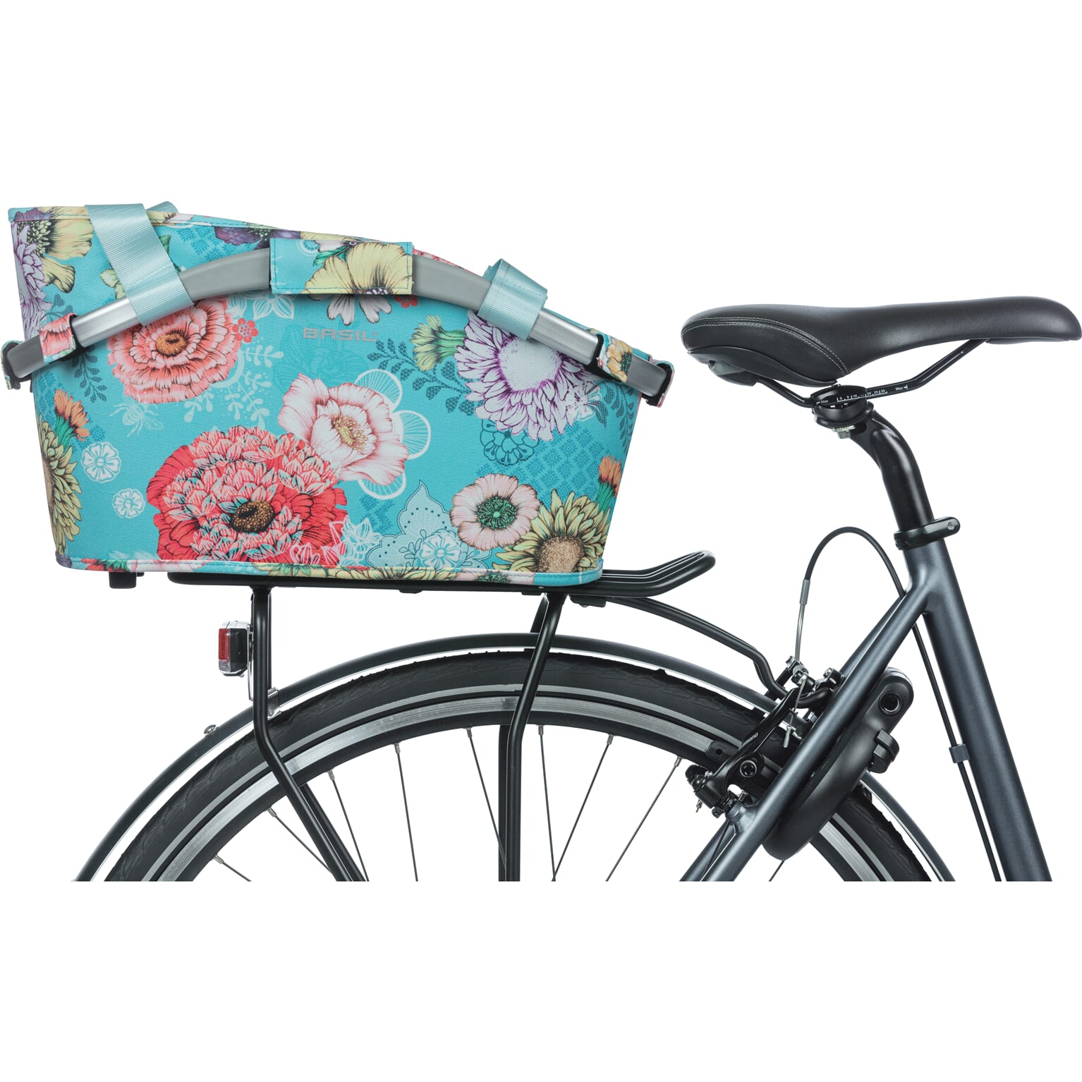 Basil Bloom Field Carry all MIK – fietsmand – achterop - blauw