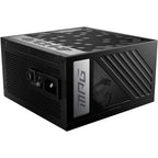 Msi mpg a1000g pcie5 modulaire 1000 watt voeding (zwart, 1x 12v-2x6, 6x pcie)