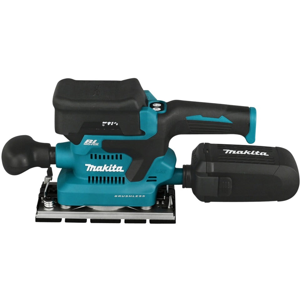 Makita accu-vlakschuurmachine dbo380z (blauw zwart, accu en oplader niet inbegrepen)