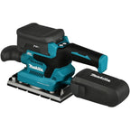 Makita accu-vlakschuurmachine dbo380z (blauw zwart, accu en oplader niet inbegrepen)