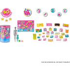 Mattel Colour Reveal Slaapfeestje pop accessoires