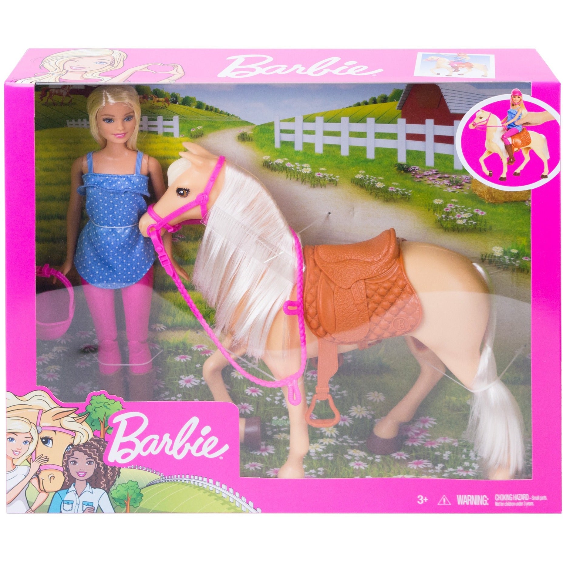 Mattel Paard en pop