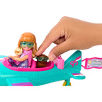 Mattel barbie chelsea modepop met vliegtuig