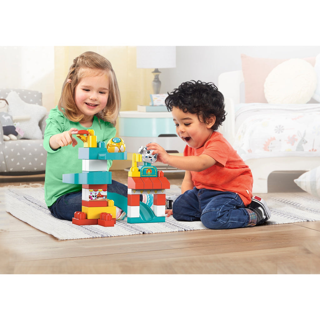 Mattel Peek a Blocks Pretpark