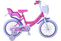 Disney Minnie Cutest Ever! Kinderfiets Meisjes 16 inch Roze Twee handremmen