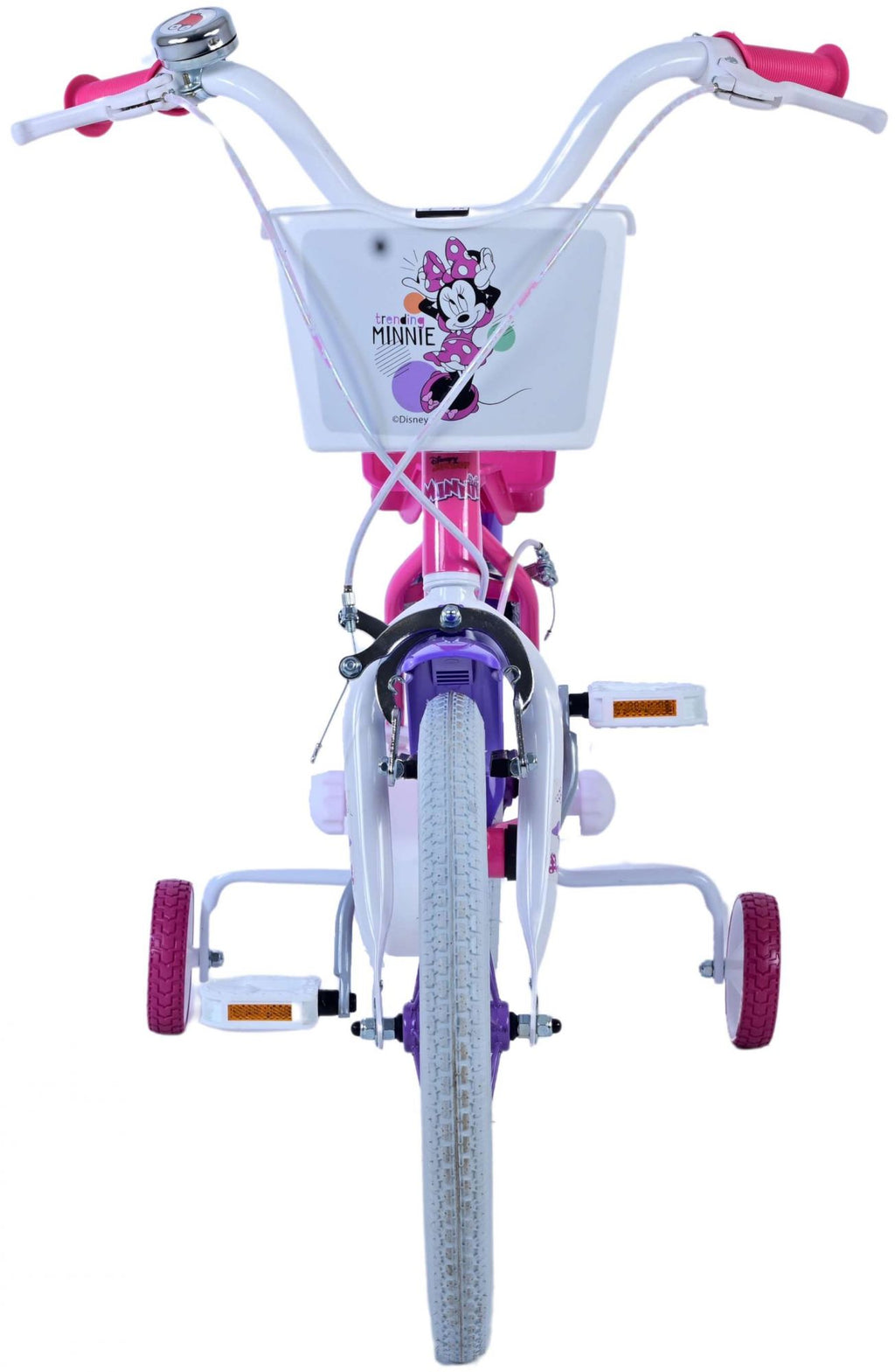 Disney Minnie Cutest Ever! Kinderfiets Meisjes 16 inch Roze Twee handremmen