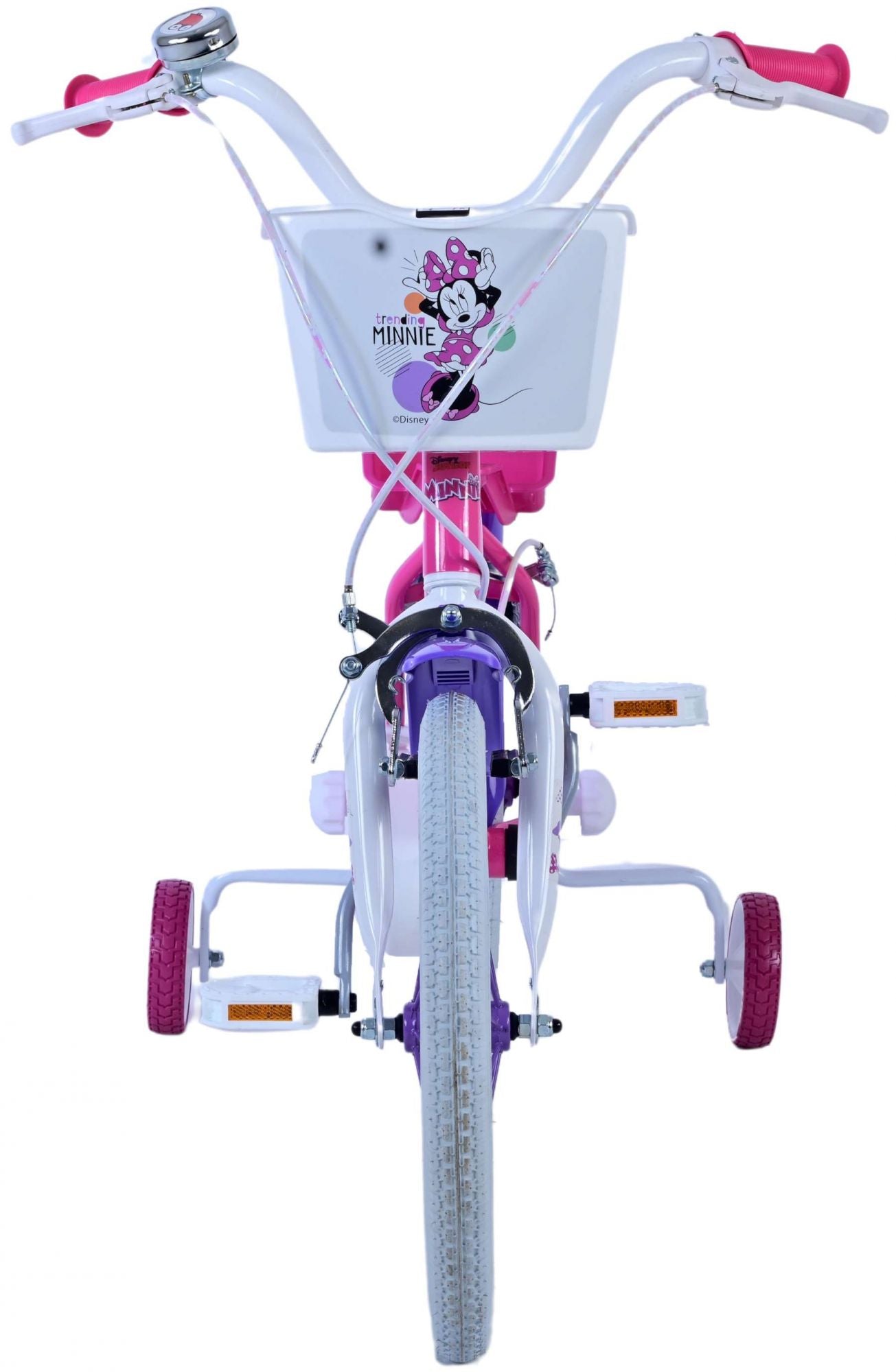 Disney Minnie Cutest Ever! Kinderfiets Meisjes 16 inch Roze Twee handremmen